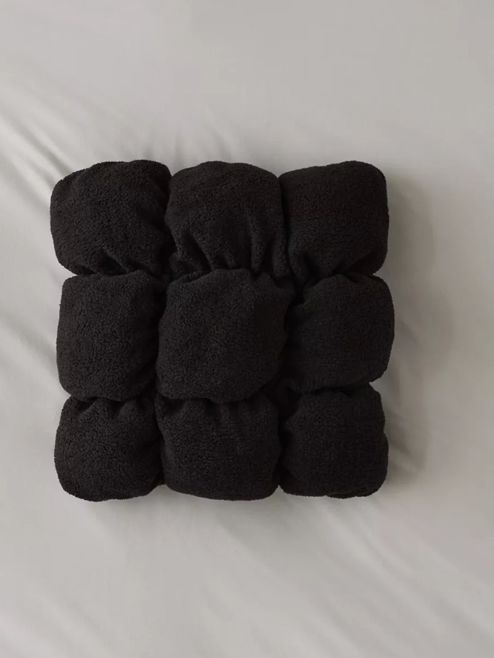 Urban Outfitters Marshmallow Cloud Cozy Fleece Throw Pillow